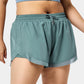 Low Rise Drawstring Fitness Shorts