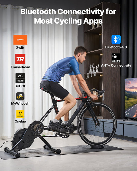 Indoor Bike Trainer for Road and Mountain Bikes”