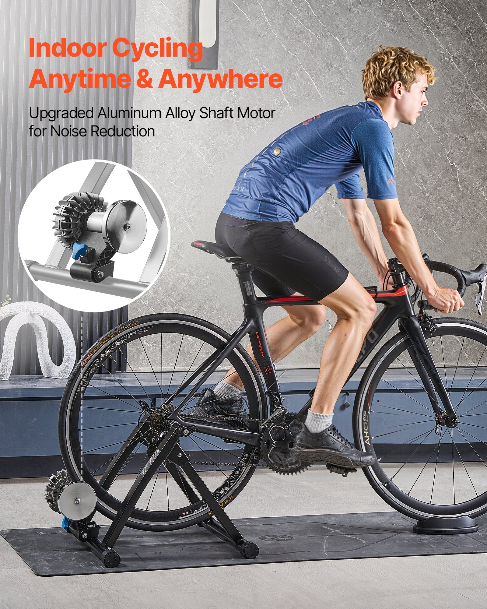 foldable indoor bike trainer