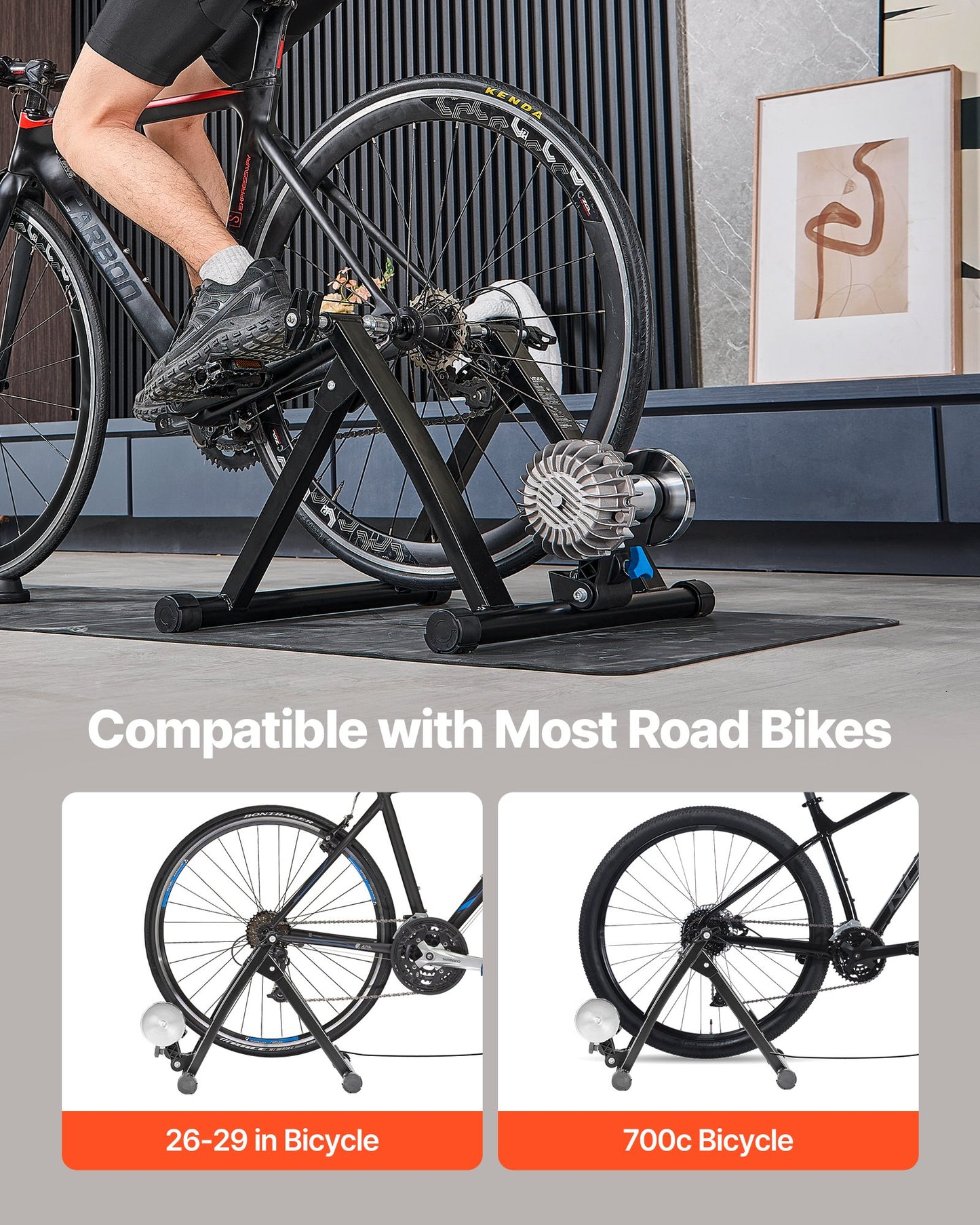foldable indoor bike trainer
