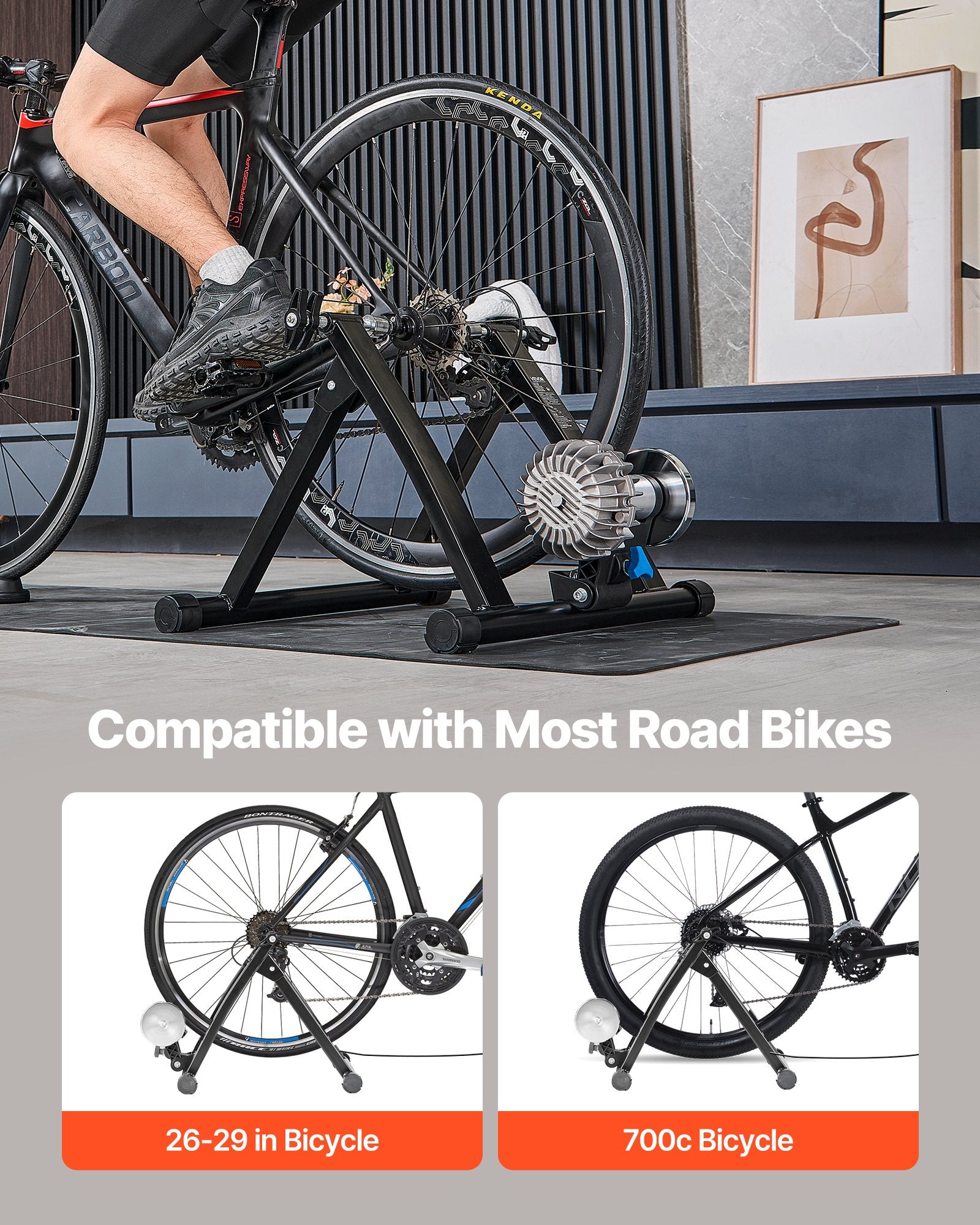 foldable indoor bike trainer