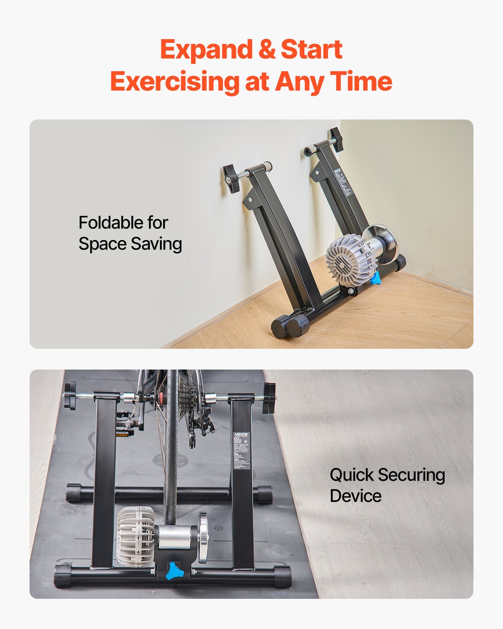 foldable indoor bike trainer