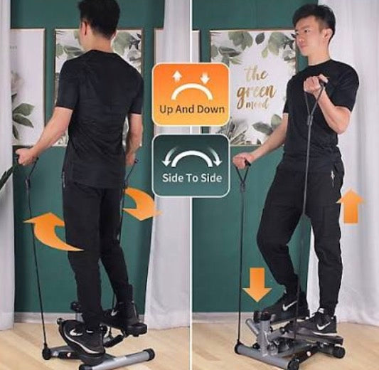 Twist Stair Stepper with LCD Monitor