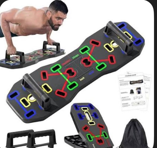 Foldable Push-Up Board Set for Full-Body Workout