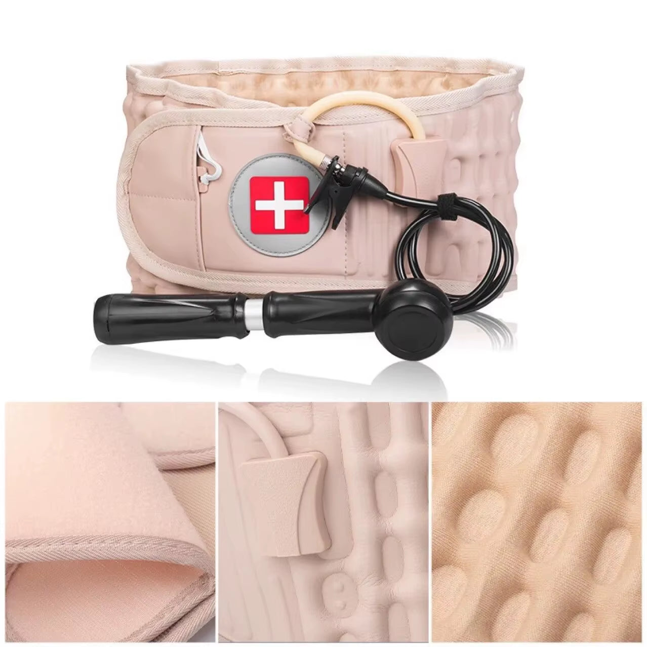 inflatable back support belt