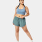 Low Rise Drawstring Fitness Shorts