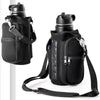 Magnetic Water Bottle Holder with Phone Pocket
