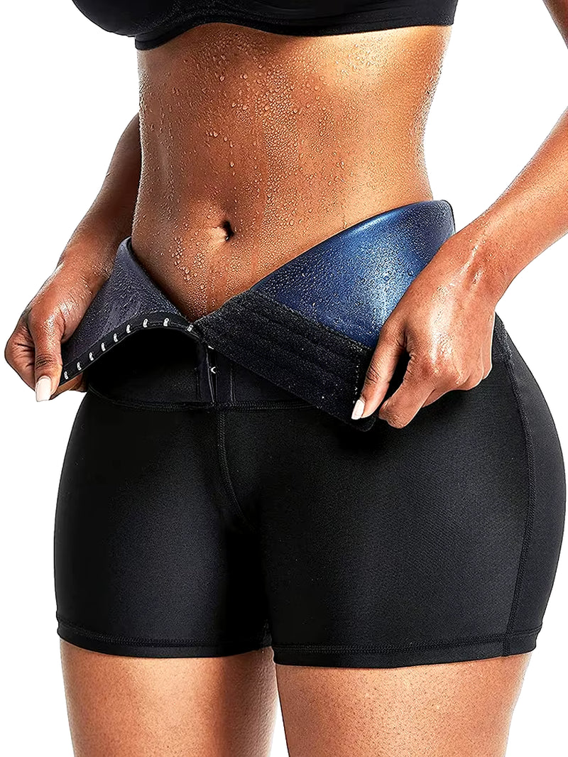 Hot Sweat Slimming Shorts for Waist Shaping & Fat Burn